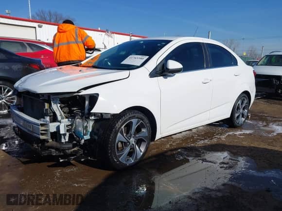 2019 Chevrolet Sonic Premier with VIN 1G1JF5SB3K4121379, listed as a IAAI auction lot 41743380 with 77,515 mi miles and . Bid and sale history available at DreamBid. Image 17.