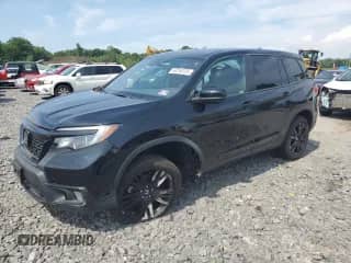 2019 Honda Passport Sport with VIN 5FNYF8H27KB015069, listed as a Copart auction lot 64248125 with 49,182 mi miles and Salvage title. Bid and sale history available at DreamBid. Image 1.