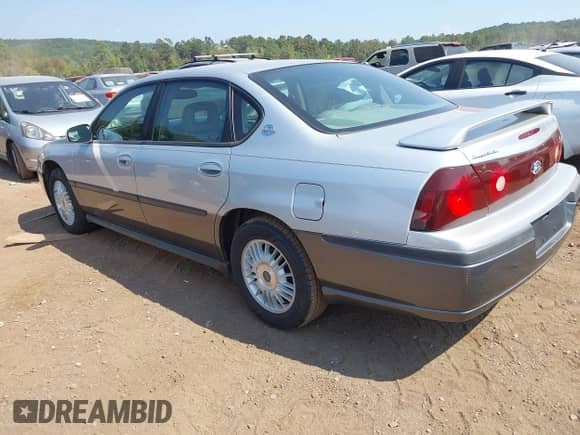 2000 Chevrolet Impala z VIN 2G1WF55K3Y9180651, wystawiony jako IAAI lot #43255736 z przebiegiem 133 210 mil mil oraz . Historia ofert i sprzedaży dostępna na DreamBid. Obrazek 3.