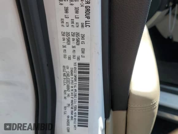 2014 Dodge Durango Citadel z VIN 1C4RDJEG5EC480842, wystawiony jako Copart lot #84226375 z przebiegiem 141 709 mil mil oraz Czysty tytuł • Clean title. Historia ofert i sprzedaży dostępna na DreamBid. Obrazek 13.