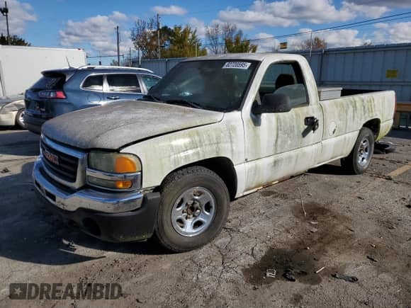 2003 GMC Sierra 1500 Work Truck with VIN 1GTEC14X93Z150604, listed as a Copart auction lot 82720595 with 157,349 mi miles and Clean title. Bid and sale history available at DreamBid. Image 1.