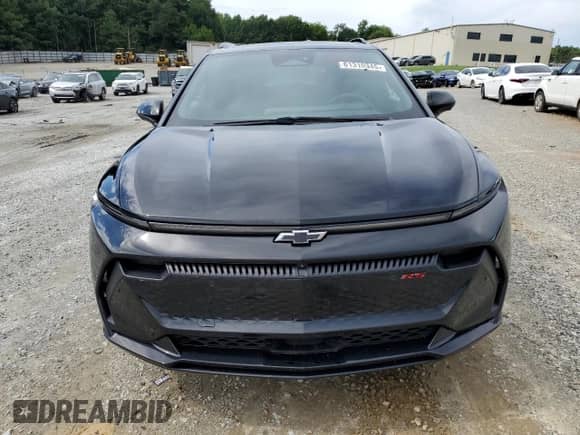 2024 Chevrolet Equinox EV RS с VIN 3GN7DNRPXRS212305, выставлен на аукционе Copart как лот 61310345 с пробегом 4 067 миль миль и Списание • Salvage title. История ставок и продаж доступна на DreamBid. Изображение 5.