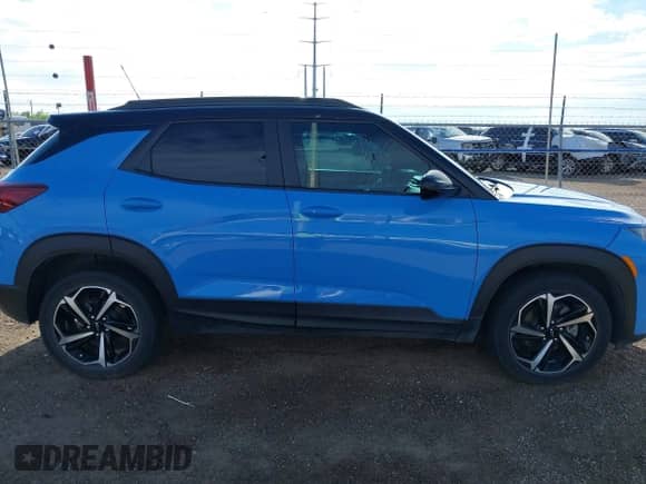 2023 Chevrolet TrailBlazer RS с VIN KL79MTSL7PB073673, выставлен на аукционе IAAI как лот 43165203 с пробегом 20 359 миль миль и . История ставок и продаж доступна на DreamBid. Изображение 14.