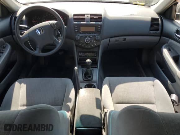 2005 Honda Accord LX with VIN 1HGCM55495A193603, listed as a Copart auction lot 65882695 with 186,386 mi miles and Salvage title. Bid and sale history available at DreamBid. Image 8.