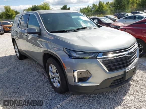 2024 Chevrolet Traverse LS with VIN 1GNETTKW2RJ131722, listed as a IAAI auction lot 42982884 with Not provided miles and . Bid and sale history available at DreamBid. Image 1.