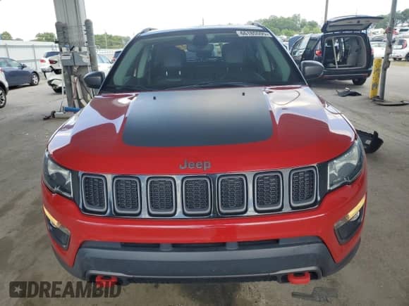 2019 Jeep Compass Trailhawk с VIN 3C4NJDDB5KT771484, выставлен на аукционе Copart как лот 66185595 с пробегом 76 502 миль миль и Списание • Salvage title. История ставок и продаж доступна на DreamBid. Изображение 5.