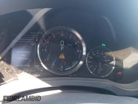 2019 Lexus RC F with VIN JTHHP5BC6K5006876, listed as a Copart auction lot 45526305 with 82,417 mi miles and Salvage title. Bid and sale history available at DreamBid. Image 9.