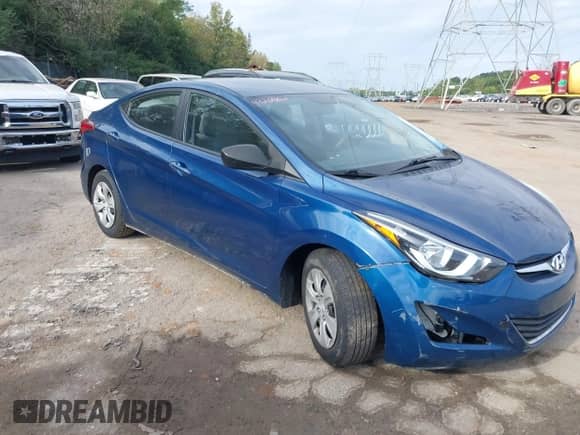 2016 Hyundai Elantra Limited with VIN KMHDH4AE2GU525796, listed as a IAAI auction lot 43204010 with 153,005 mi miles and . Bid and sale history available at DreamBid. Image 1.
