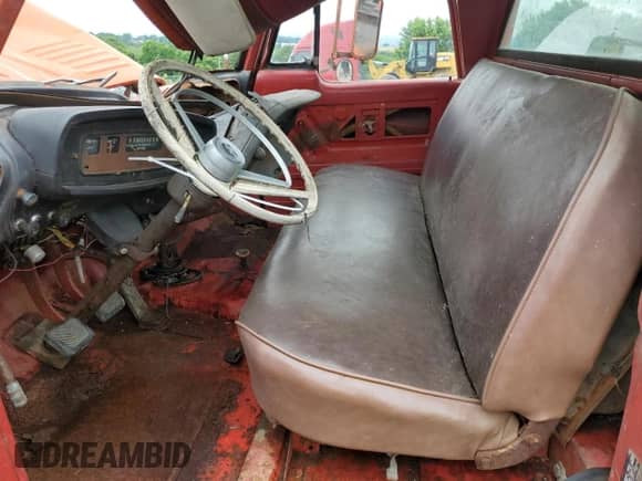 1968 Dodge RAM with VIN 1381787835, listed as a Copart auction lot 60907255 with 50,569 mi miles and Salvage title. Bid and sale history available at DreamBid. Image 7.