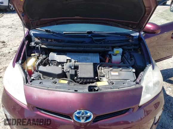 2013 Toyota Prius One with VIN JTDKN3DU8D5609483, listed as a IAAI auction lot 43078982 with 154,952 mi miles and . Bid and sale history available at DreamBid. Image 10.