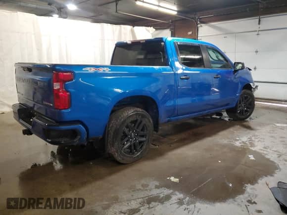 2023 Chevrolet Silverado 1500 Custom с VIN 1GCPDBEK8PZ156771, выставлен на аукционе Copart как лот 68998075 с пробегом 51 318 миль миль и Списание • Salvage title. История ставок и продаж доступна на DreamBid. Изображение 3.