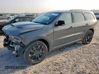 2024 Dodge Durango GT Plus с VIN 1C4RDHDG8RC253970, выставлен на аукционе Copart как лот 81137695 с пробегом 14 101 миль миль и Списание • Salvage title. История ставок и продаж доступна на DreamBid. Изображение 1.