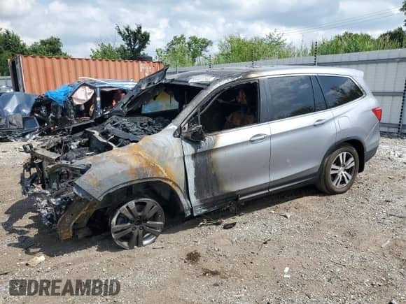 2017 Honda Pilot EX with VIN 5FNYF6H40HB024159, listed as a Copart auction lot 65907245 with Not provided miles and Non repairable. Bid and sale history available at DreamBid. Image 1.