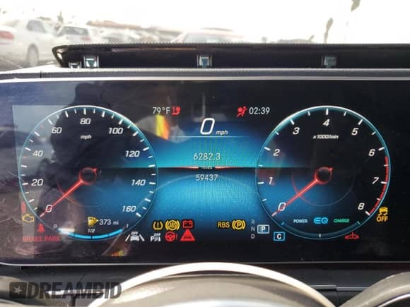 2023 Mercedes-Benz GLS 450 with VIN 4JGFF5KE5PA913268, listed as a Copart auction lot 86465945 with 59,437 mi miles and Salvage title. Bid and sale history available at DreamBid. Image 9.