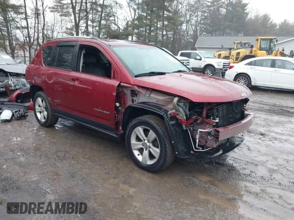 2014 Jeep Compass Sport с VIN 1C4NJDAB0ED804809, выставлен на аукционе IAAI как лот 41453785 с пробегом 119 250 миль миль и . История ставок и продаж доступна на DreamBid. Изображение 1.