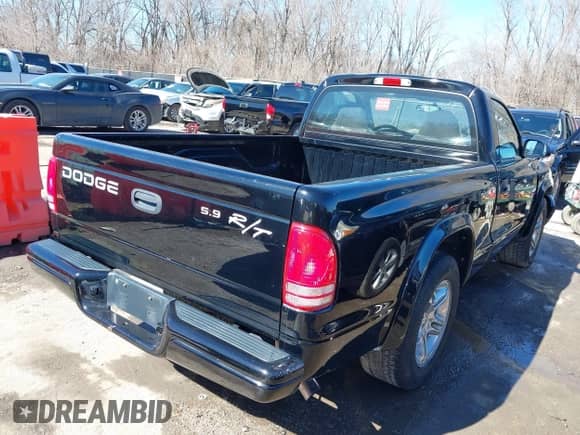 2002 Dodge Dakota with VIN 1B7FL36Z12S658751, listed as a IAAI auction lot 41678588 with 47,685 mi miles and . Bid and sale history available at DreamBid. Image 4.