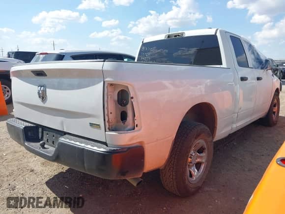 2012 Ram 1500 Tradesman с VIN 1C6RD6FP4CS206585, выставлен на аукционе IAAI как лот 43025827 с пробегом 204 537 миль миль и . История ставок и продаж доступна на DreamBid. Изображение 4.