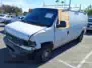 2005 Ford Econoline Cargo with VIN 1FTRE14W85HA90035, listed as a IAAI auction lot 42625257 with 204,929 mi miles and . Bid and sale history available at DreamBid. Image 2.