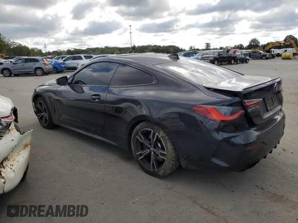 2021 BMW 4 Series M440i xDrive с VIN WBA13AR02MCG26285, выставлен на аукционе Copart как лот 71060365 с пробегом 84 715 миль миль и Списание • Salvage title. История ставок и продаж доступна на DreamBid. Изображение 2.