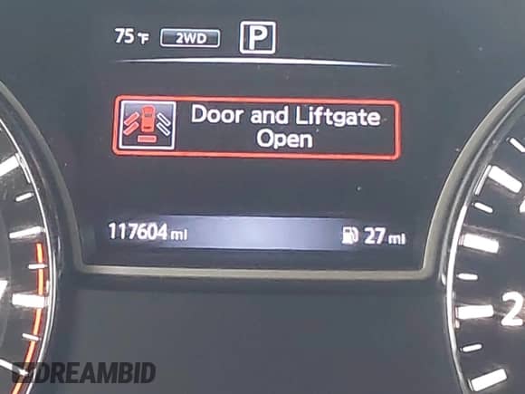 2018 Nissan Pathfinder S with VIN 5N1DR2MM5JC662751, listed as a IAAI auction lot 43328377 with 117,604 mi miles and . Bid and sale history available at DreamBid. Image 15.