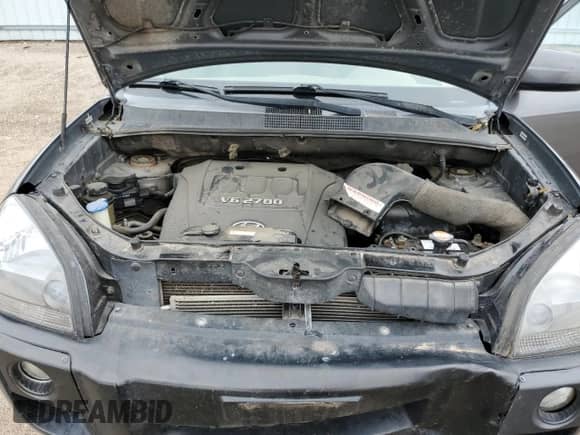 2008 Hyundai Tucson SE с VIN KM8JN72D98U802156, выставлен на аукционе Copart как лот 57833625 с пробегом 208 931 миль миль и Списание • Salvage title. История ставок и продаж доступна на DreamBid. Изображение 12.