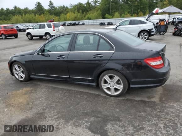 2010 Mercedes-Benz C 300 Sport with VIN WDDGF8BBXAF490834, listed as a Copart auction lot 81494395 with 107,504 mi miles and Salvage title. Bid and sale history available at DreamBid. Image 2.
