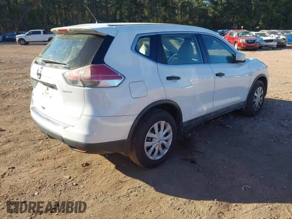 2016 Nissan Rogue SV with VIN 5N1AT2MT4GC854120, listed as a IAAI auction lot 43537406 with 108,791 mi miles and . Bid and sale history available at DreamBid. Image 4.