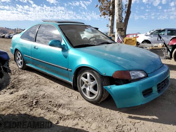 1994 Honda Civic с VIN 2HGEJ1131RH525676, выставлен на аукционе Copart как лот 77386624 с пробегом 262 595 миль миль и Списание • Salvage title. История ставок и продаж доступна на DreamBid. Изображение 4.