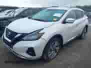 2020 Nissan Murano SL with VIN 5N1AZ2CS6LN133965, listed as a IAAI auction lot 42837124 with 43,442 mi miles and . Bid and sale history available at DreamBid. Image 2.