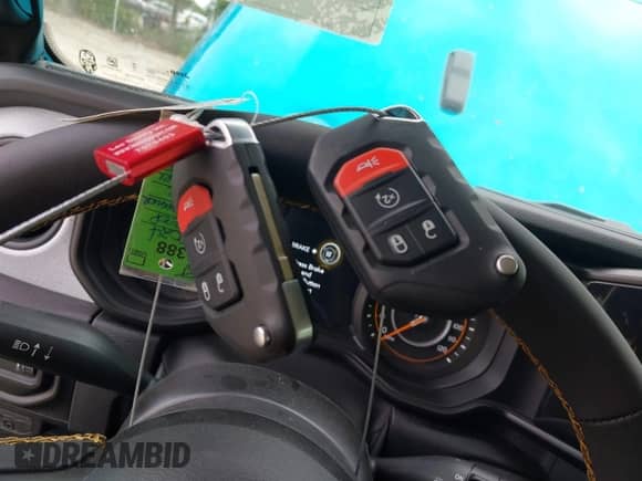 2024 Jeep Wrangler Willys with VIN 1C4PJXDG7RW246596, listed as a IAAI auction lot 42429787 with 1,201 mi miles and . Bid and sale history available at DreamBid. Image 11.