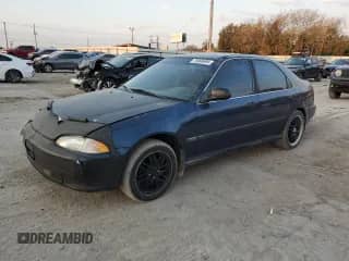 1992 Honda Civic z VIN 1HGEG865XNL024865, wystawiony jako Copart lot #74960694 z przebiegiem 286 953 mil mil oraz Szkoda całkowita • Salvage title. Historia ofert i sprzedaży dostępna na DreamBid. Obrazek 1.