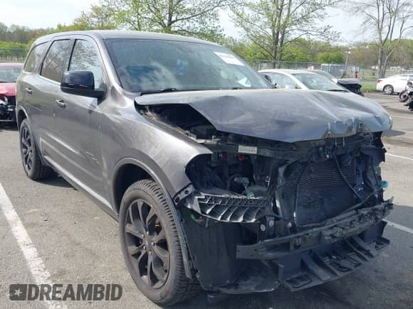 2019 Dodge Durango GT with VIN 1C4RDJDG5KC606601, listed as a IAAI auction lot 42133390 with 85,698 mi miles and . Bid and sale history available at DreamBid. Image 1.