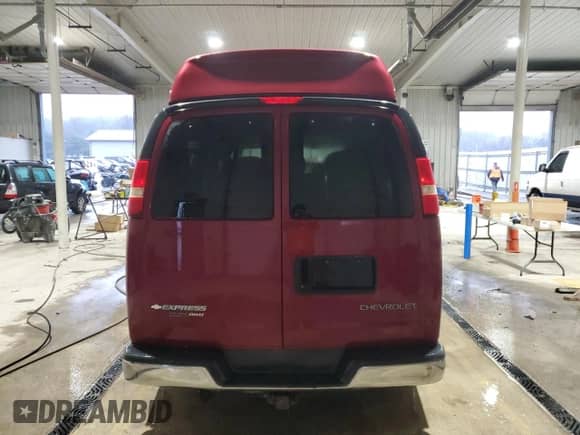 2006 Chevrolet Express Cargo YF7 Upfitter z VIN 1GBFH15T061194841, wystawiony jako Copart lot #43138045 z przebiegiem 215 184 mil mil oraz Szkoda całkowita • Salvage title. Historia ofert i sprzedaży dostępna na DreamBid. Obrazek 6.
