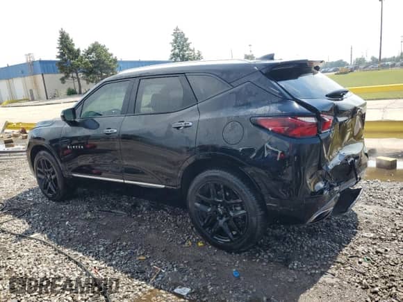 2020 Chevrolet Blazer Premier z VIN 3GNKBLRS1LS667740, wystawiony jako Copart lot #63771195 z przebiegiem 57 679 mil mil oraz Szkoda całkowita • Salvage title. Historia ofert i sprzedaży dostępna na DreamBid. Obrazek 2.