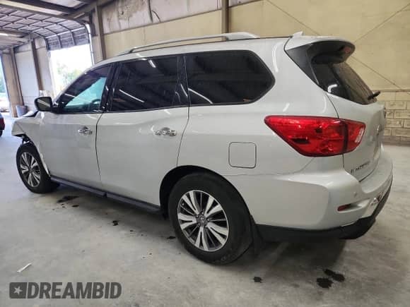2019 Nissan Pathfinder SV with VIN 5N1DR2MN2KC629233, listed as a Copart auction lot 65849465 with 64,447 mi miles and Salvage title. Bid and sale history available at DreamBid. Image 2.