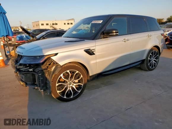 2022 Land Rover Range Rover Sport HSE Silver Edition z VIN SALWR2SUXNA218761, wystawiony jako Copart lot #84302825 z przebiegiem 53 499 mil mil oraz Szkoda całkowita • Salvage title. Historia ofert i sprzedaży dostępna na DreamBid. Obrazek 1.