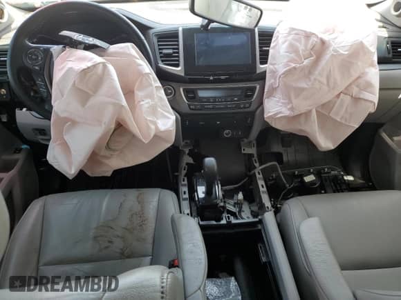 2016 Honda Pilot EX-L with VIN 5FNYF6H83GB081215, listed as a Copart auction lot 64480375 with Not provided miles and Salvage title. Bid and sale history available at DreamBid. Image 8.