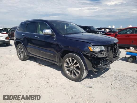2018 Jeep Grand Cherokee High Altitude with VIN 1C4RJECG6JC110965, listed as a Copart auction lot 67608765 with 200,042 mi miles and Salvage title. Bid and sale history available at DreamBid. Image 4.