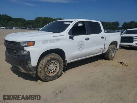2019 Chevrolet Silverado 1500 Work Truck with VIN 1GCUYAEF1KZ296688, listed as a Copart auction lot 68529485 with 170,465 mi miles and Salvage title. Bid and sale history available at DreamBid. Image 1.