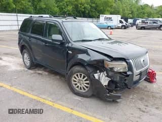 2009 Mercury Mariner Premier with VIN 4M2CU87759KJ17765, listed as a IAAI auction lot 42354423 with 163,907 mi miles and . Bid and sale history available at DreamBid. Image 1.