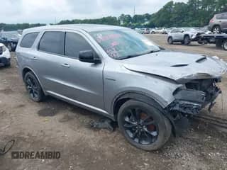 2021 Dodge Durango R/T with VIN 1C4SDJCT6MC573840, listed as a IAAI auction lot 39933811 with 28,156 mi miles and . Bid and sale history available at DreamBid. Image 1.