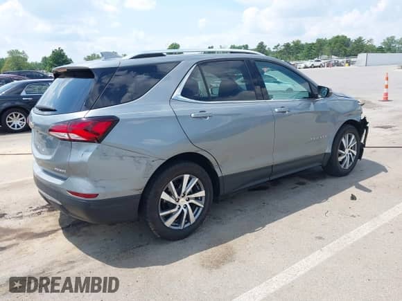 2023 Chevrolet Equinox Premier с VIN 3GNAXNEG5PL169602, выставлен на аукционе IAAI как лот 42612782 с пробегом 12 004 миль миль и . История ставок и продаж доступна на DreamBid. Изображение 4.