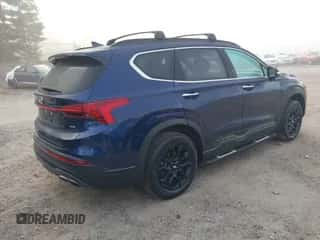 2023 Hyundai Santa Fe XRT with VIN 5NMS6DAJ9PH509987, listed as a IAAI auction lot 42975001 with 25,625 mi miles and . Bid and sale history available at DreamBid. Image 4.