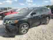 2017 Nissan Pathfinder SV with VIN 5N1DR2MM1HC681615, listed as a Copart auction lot 72038005 with 132,491 mi miles and Clean title. Bid and sale history available at DreamBid. Image 1.