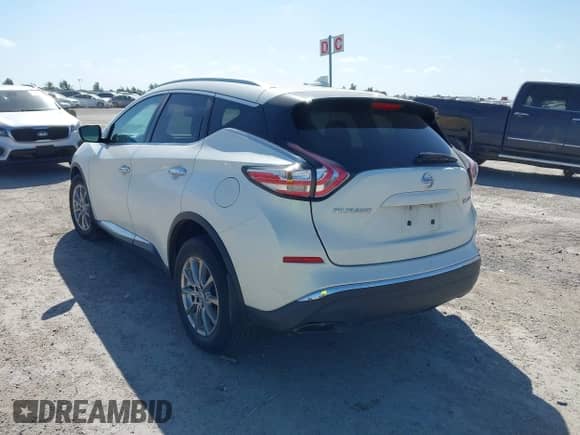 2017 Nissan Murano SL z VIN 5N1AZ2MH9HN187982, wystawiony jako IAAI lot #42864919 z przebiegiem 157 215 mil mil oraz . Historia ofert i sprzedaży dostępna na DreamBid. Obrazek 3.