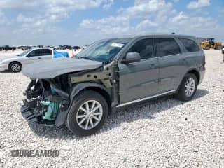 2021 Dodge Durango SXT z VIN 1C4RDHAG9MC760583, wystawiony jako Copart lot #61777095 z przebiegiem 50 301 mil mil oraz Szkoda całkowita • Salvage title. Historia ofert i sprzedaży dostępna na DreamBid. Obrazek 1.