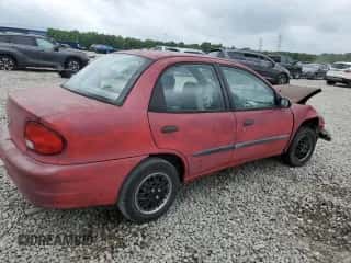 1999 Chevrolet Metro Lsi with VIN 2C1MR5220X6721078, listed as a Copart auction lot 56803955 with 130,145 mi miles and Salvage title. Bid and sale history available at DreamBid. Image 3.