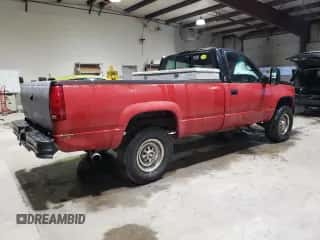 1998 Chevrolet Silverado 2500 с VIN 1GCGK24R9WZ270541, выставлен на аукционе Copart как лот 84566124 с пробегом 132 001 миль миль и Списание • Salvage title. История ставок и продаж доступна на DreamBid. Изображение 3.