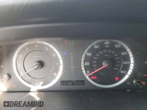 2011 Honda Accord EX with VIN 1HGCS1B78BA004710, listed as a Copart auction lot 59822985 with 212,786 mi miles and Salvage title. Bid and sale history available at DreamBid. Image 9.