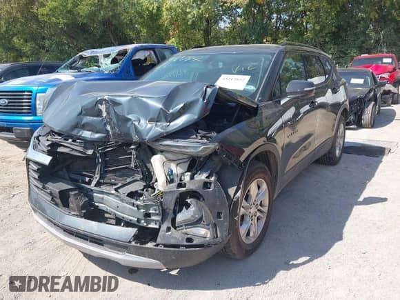 2020 Chevrolet Blazer LT с VIN 3GNKBHRS7LS592619, выставлен на аукционе IAAI как лот 43213852 с пробегом 282 892 миль миль и . История ставок и продаж доступна на DreamBid. Изображение 2.